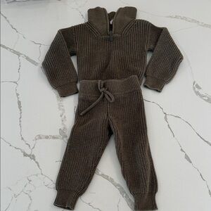 Jamie Kay Brown Kids Matching Set